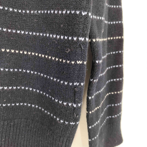 エルエルビーン L.L.Bean ウール ボーダーカーディガン レディース import:M