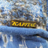 キャピタル KAPITAL 縮絨ウールペイズリー柄マフラー メンズ