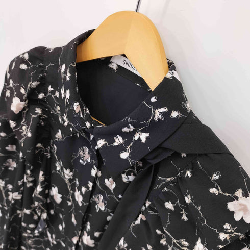 スナイデル snidel 23AW Sustaina プリントフリルミニワンピース レディース JPN:0