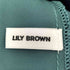 リリーブラウン Lily Brown ボリュームチュールニットワンピース レディース FREE