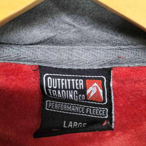 OUTFITTER TRADING ジップアップ ボアフリースジャケット メンズ L