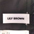 リリーブラウン Lily Brown ボリュームチュールニットワンピース レディース FREE