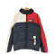 トミージーンズ tommy jeans フード付 ロゴワッペン ハイネック 中綿ジャケット メンズ import:M
