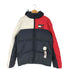 トミージーンズ tommy jeans フード付 ロゴワッペン ハイネック 中綿ジャケット メンズ import:M
