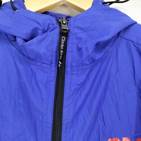 CHARLES RIVER APPAREL フロントロゴ ハーフジップ アノラックパーカー メンズ s