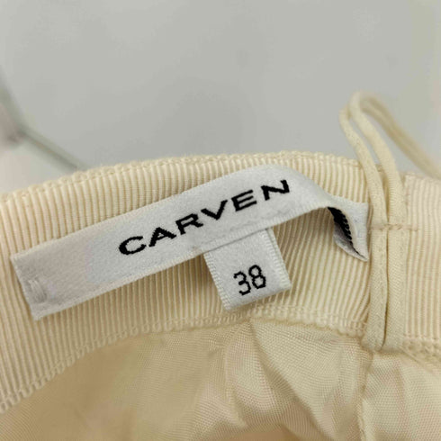 カルヴェン CARVEN ハンガリー製 フロントライン ミニスカート レディース EUR:38