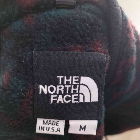 ザノースフェイス THE NORTH FACE USA製 総柄 フリースベスト メンズ import:M