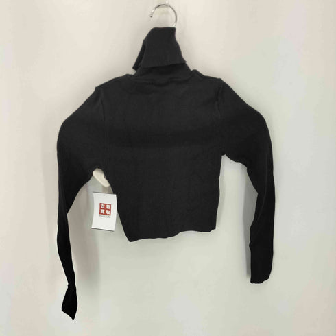 ザラ ZARA タートルネック ピチ チビ カットソー レディース import:S