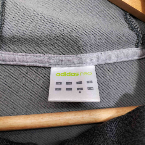 アディダス adidas ロゴ刺繍 ジップアップ フード付き トラックジャケット メンズ 0