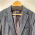 アレグリ allegri ピンタックデザインメランジ2Bテーラードジャケット メンズ import:M