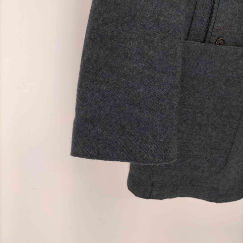 アレグリ allegri ピンタックデザインメランジ2Bテーラードジャケット メンズ import:M