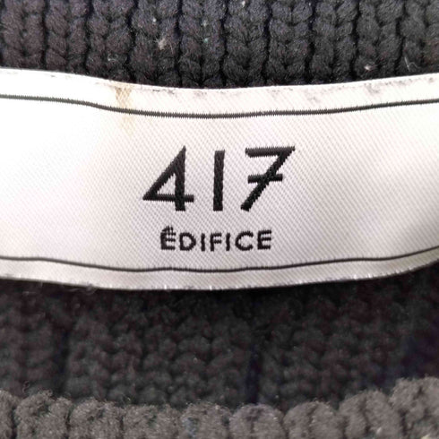 フォーワンセブンバイエディフィス 417 by EDIFICE リラックス ケーブルニット メンズ JPN:L