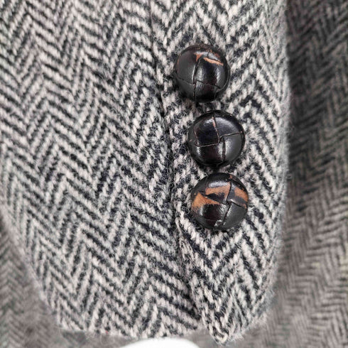 ハリスツイード Harris Tweed ウールテーラードジャケット メンズ