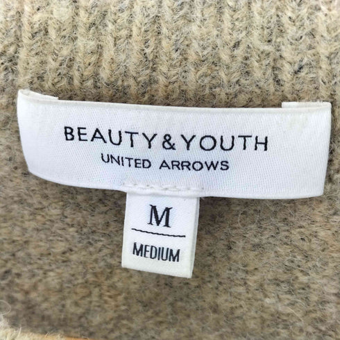 ビューティーアンドユースユナイテッドアローズ BEAUTY & YOUTH UNITED ARROWS スポンジウールパネルニット メンズ JPN:M