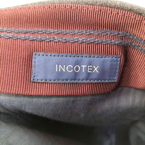 インコテックス INCOTEX SLIM FIT SUPER 100'S 1タック スラックスパンツ メンズ 46