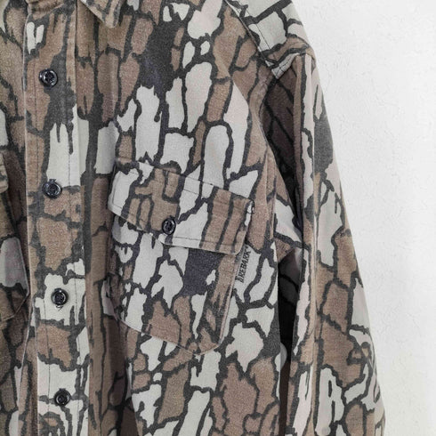 DEERSKIN USA製 TREBARK シャモアシャツ メンズ import:L