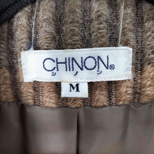 chinon ウールボーダーチェスターコート レディース JPN:M