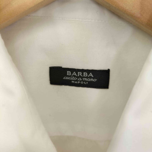 バルバ BARBA イタリア製 カッタウェイ L/S ドレスシャツ メンズ 38/15