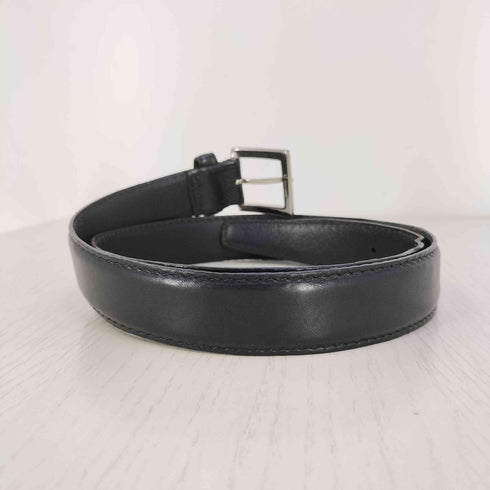 カルバンクライン CALVIN KLEIN USA製 ロゴ刻印 レザーベルト メンズ