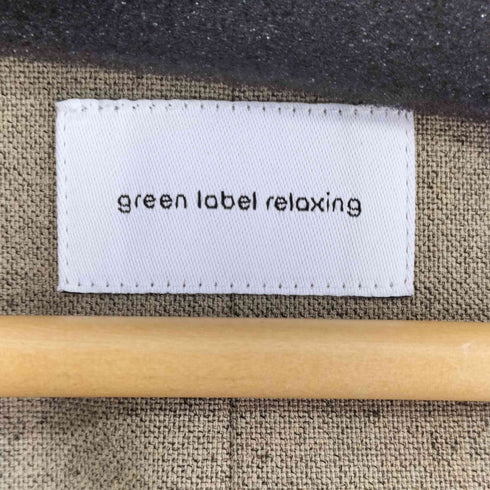 グリーンレーベルリラクシング GREEN LABEL RELAXING スラブ オックス ベスト レディース