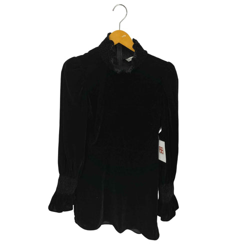 ザラ ZARA VELVET MINI DRESS レディース import:S