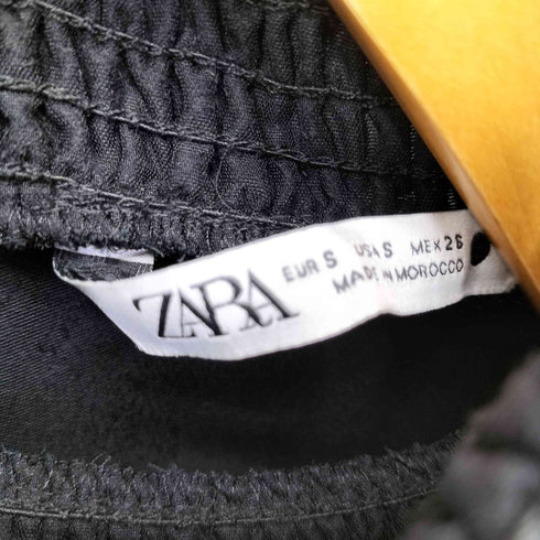 ザラ ZARA VELVET MINI DRESS レディース import:S