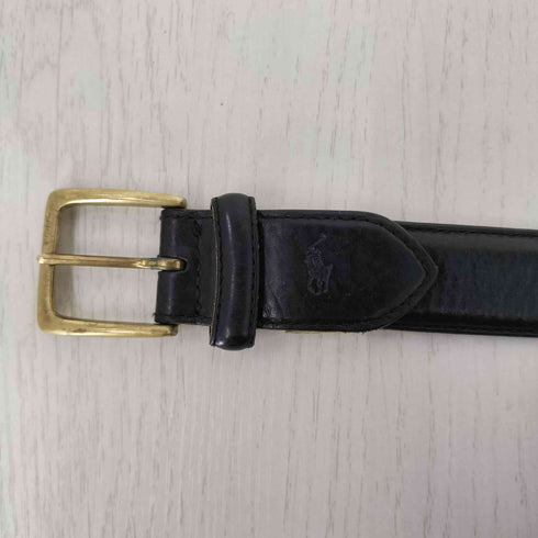 ポロラルフローレン POLO RALPH LAUREN ポニー刻印 レザーベルト メンズ 100