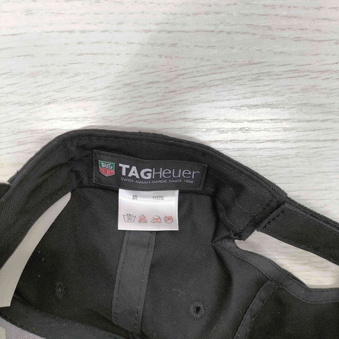 TAGHeuer ロゴ刺繍キャップ メンズ