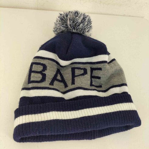 アベイシングエイプ A BATHING APE ニット帽 メンズ