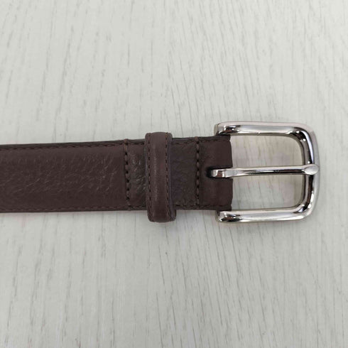 ポロラルフローレン POLO RALPH LAUREN USA製 シボ革 レザーベルト メンズ 34/85