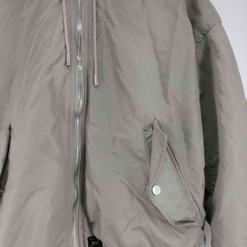ザラ ZARA DNWR. リバーシブルボンバージャケット メンズ import:L