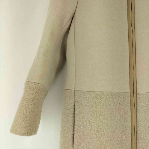 イエナ IENA ノーカラージップウールコート レディース JPN:34