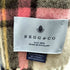 ベグアンドコー BEGG&CO アンゴラ混大判チェックストール レディース