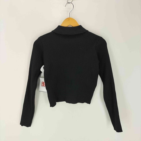 アズールバイマウジー AZUL by moussy ダブルジップリブニットカーディガン レディース FREE