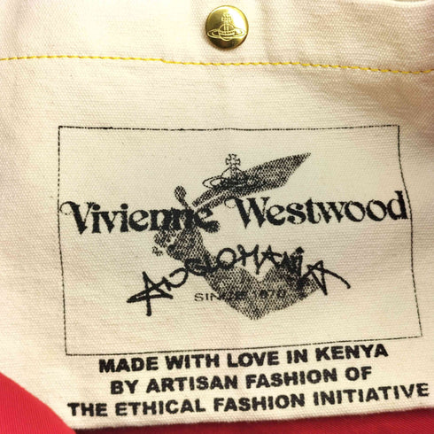 ヴィヴィアンウエストウッド アングロマニア Vivienne Westwood ANGLOMANIA GET A LIFE トートバッグ メンズ