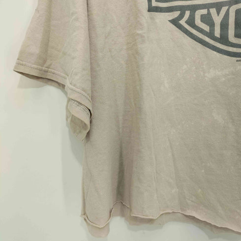 ハーレーダビッドソン HARLEY-DAVIDSON 2014©ビッグプリント クルーネック クロップド S/S TEE メンズ 3XL