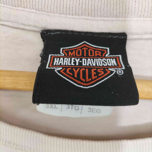 ハーレーダビッドソン HARLEY-DAVIDSON 2014©ビッグプリント クルーネック クロップド S/S TEE メンズ 3XL