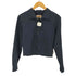 アイエスイッセイミヤケ I.S. ISSEY MIYAKE 80s ISタグ ジップアップブルゾン ウールギャバ レディース JPN:M