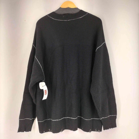 メゾンスペシャル MAISON SPECIAL バソランウールクラッシュニットVネックカーディガン メンズ JPN:1