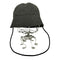 オーバーライド override TWEED NECK CORD GOB HAT メンズ