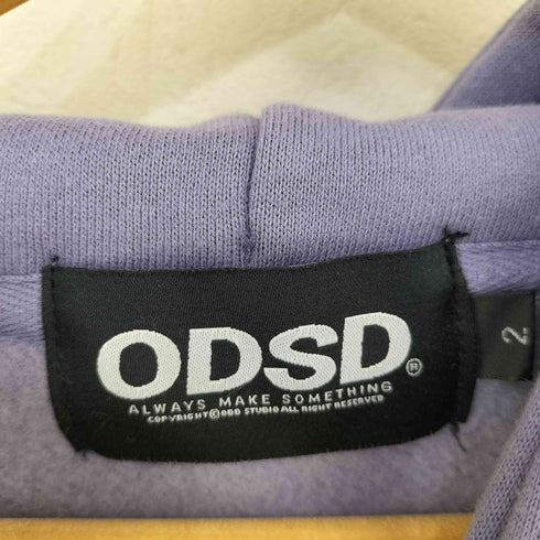 ODD STUDIO ODSD フロントロゴ刺繍フーディ メンズ JPN:2