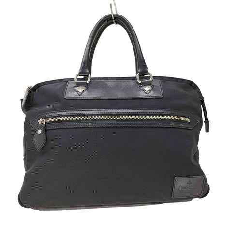 ヴィヴィアンウエストウッド Vivienne Westwood レザー切替 ブリーフバッグ メンズ