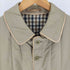 アクアスキュータム AQUASCUTUM 60-70S 英国製 裏地チェック パイピング コットン ポリ キルティング ジャケット メンズ