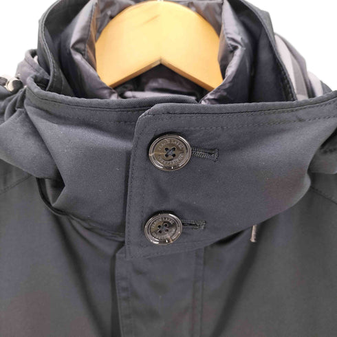 ブラックレーベルクレストブリッジ BLACK LABEL CRESTBRIDGE ライナー付き 3way フーデッドミリタリージャケット メンズ JPN:M