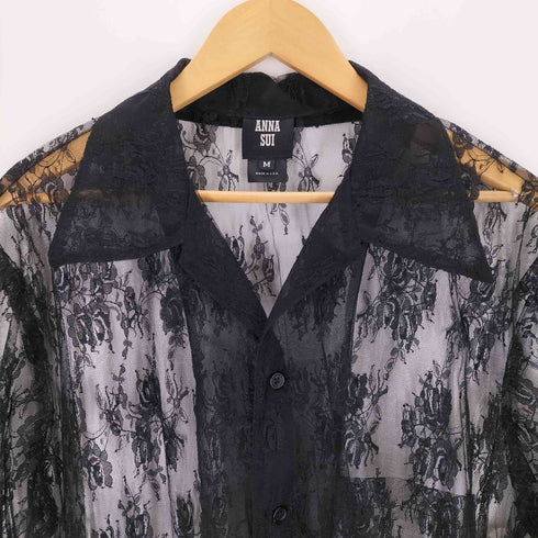 アナスイ ANNA SUI USA製 レースシャツ レディース JPN:M
