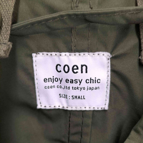 コーエン coen 撥水M-65TYPE モッズコート メンズ JPN:S
