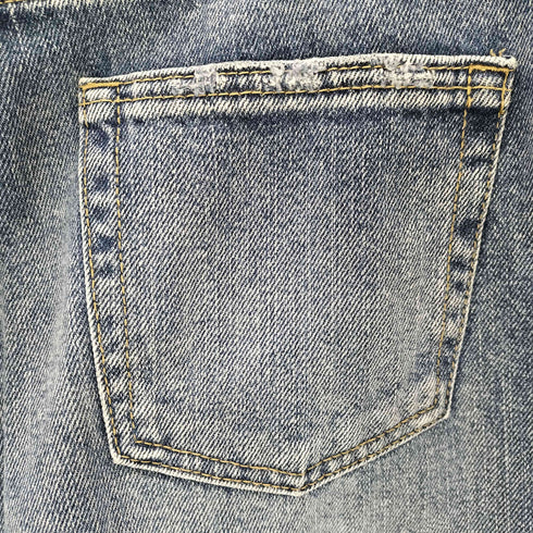 アズールバイマウジー AZUL by moussy ハイウエストワイドデニム レディース JPN:L