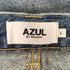 アズールバイマウジー AZUL by moussy ハイウエストワイドデニム レディース JPN:L