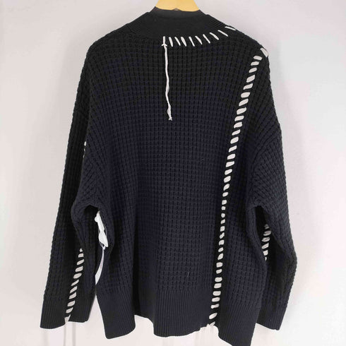 メゾンスペシャル MAISON SPECIAL 21AW 鬼ワッフルクレイジーステッチプライムオーバーVネックカーディガン メンズ 02