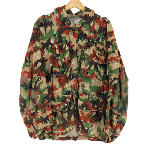 スイスミリタリー SWISS MILITARY M-60 アルペンカモ マウンテンパーカー riri / BSC ZIPPER メンズ 56